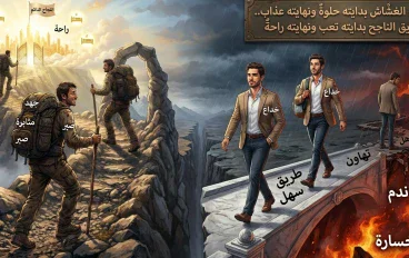 قصة نجاح وعبرة: عندما يحدد الرضا بقضاء الله والأمانة معالم المستقبل