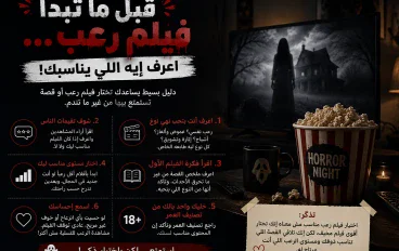 إزاي تختار فيلم أو قصة رعب مناسبة ليك؟ 👻 وتفتكر ان الفيلم مناسب ف جميع الأوقات 