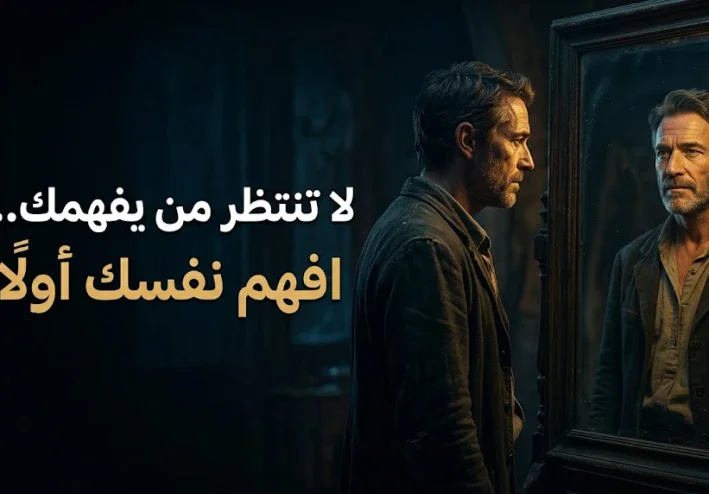 لا تنتظر من يفهمك… افهم نفسك أولًا