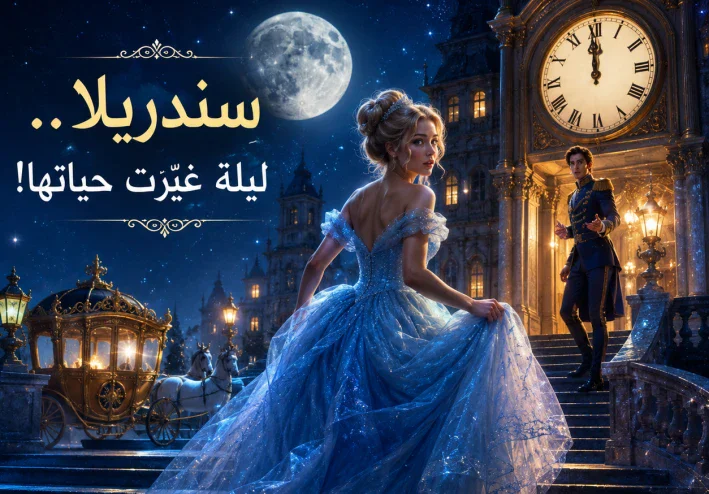 سندريلا الفتاة التي غيرت حظها في ليلة واحدة
