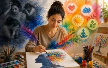 كيف يساعد الفن على تحسين الصحة النفسية