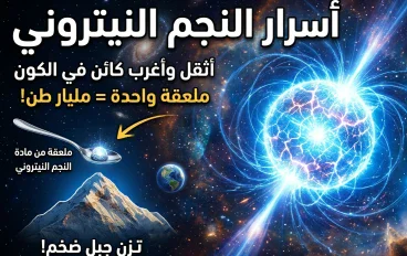 اسرار النجوم النيترونيه : اغرب الظواهر الفلكيه واثقلها في الكون