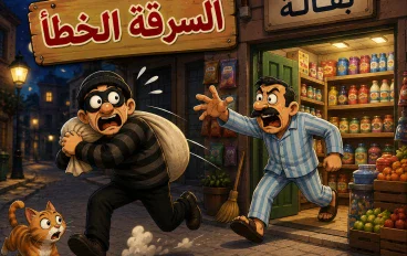 قصة السرقة الخطأ