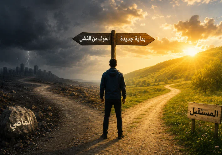 الخوف من الفشل يمنعك من النجاح؟ خمسة.خطوات تساعدك على البدء من جديد