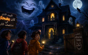 👻 البيت الذي كان يضحك في منتصف الليل