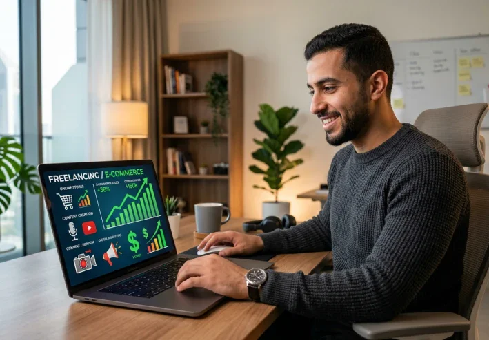 أفضل الطرق لبناء دخل حقيقي من المنزل