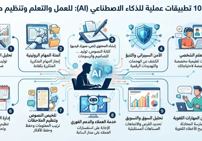 10 استخدامات للذكاء الاصطناعي قد لا تعرفها وتستحق التجربة