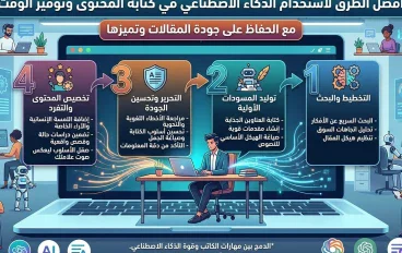 كيف تستخدم الذكاء الاصطناعي في كتابة المحتوى باحتراف؟