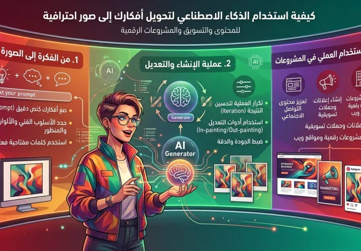 الذكاء الاصطناعي وصناعة الصور: كيف تحول أفكارك إلى صور احترافية؟
