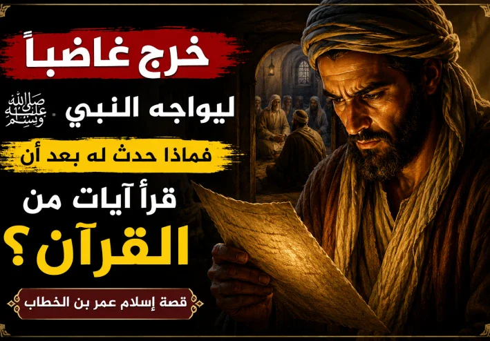 قصة إسلام عمر بن الخطاب رحلة مؤثرة من الغضب إلى الإيمان غيّرت حياته.