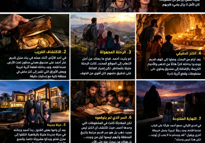 من الفقر إلى الثراء.. الكنز الذي غيّر حياة عائلة فقيرة