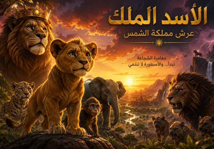 الأسد الملك مملكة الشمس