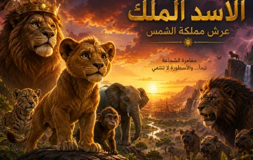 الأسد الملك مملكة الشمس