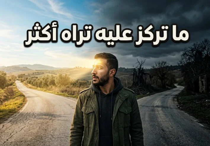 ما تركز عليه تراه أكثر: كيف تجعل أفكارك تعمل لصالحك؟