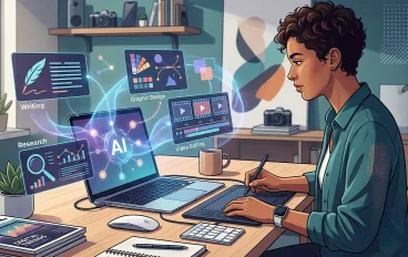 هل يمكن للذكاء الاصطناعي أن يساعدك في بناء دخل أونلاين؟ 7 استخدامات عملية تبدأ بها