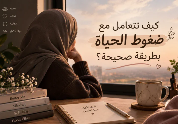 كيف تتعامل مع ضغوط الحياة بطريقة صحيحة؟