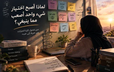 لماذا أصبح اختيار شيء واحد أصعب مما ينبغي؟