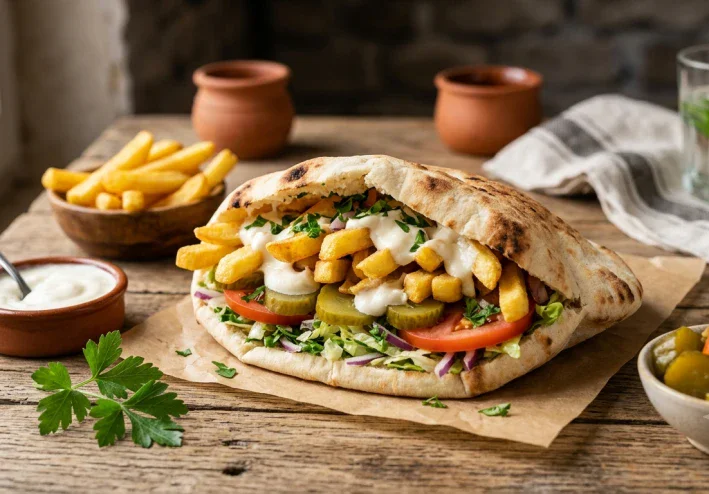 طريقة عمل البطاطس السورية في البيت زي المطاعمتعتبر البطاطس السورية من الأكلات السريعة والمحبوبة عند الكبار والأطفال، ويم
