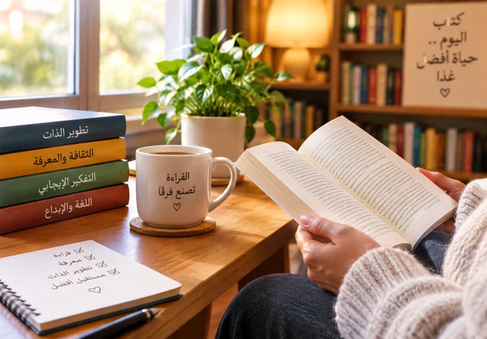 كيف تجعل القراءة عادة يومية تغير حياتك؟