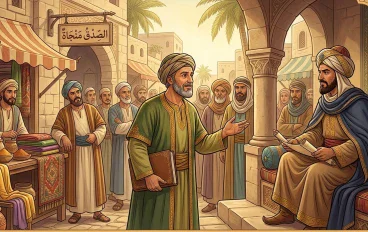 التاجر الذي انقذه الصدق