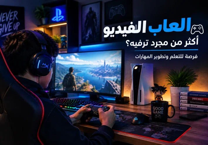 ألعاب الفيديو: أكثر من مجرد ترفيه أم فرصة للتعلم وتطوير المهارات؟