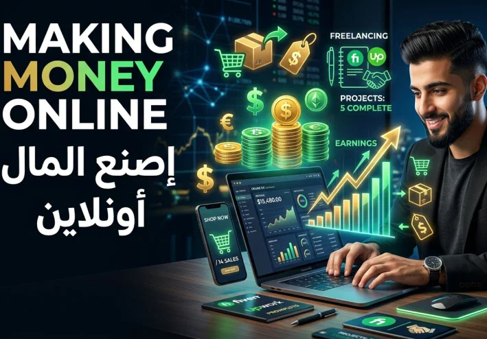 كيفية الربح من الإنترنت: دليلك الشامل لبناء دخل حقيقي من العالم الرقمي