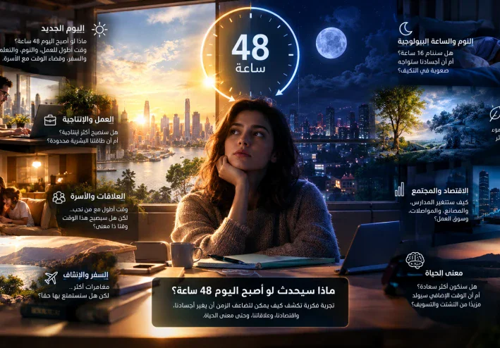 ماذا سيحدث لو أصبح اليوم 48 ساعة؟