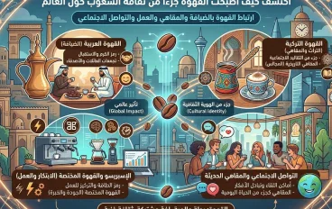 ثقافة القهوة: كيف أصبحت القهوة جزءًا من حياة الناس حول العالم؟