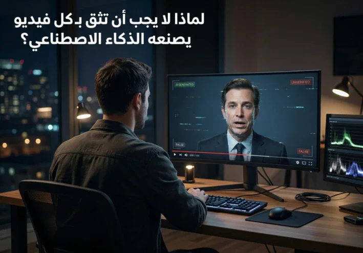 لماذا لا يجب أن تثق بـ كل فيديو يصنعه الذكاء الاصطناعي؟ 🤖🎬