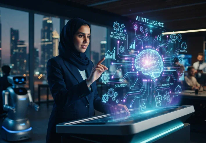 أتمتة الأعمال والذكاء الاصطناعي: كيف تتحول الشركات من العمل التقليدي إلى المستقبل الذكي؟