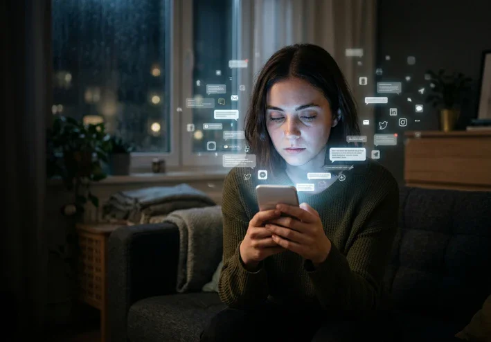 هاتفك لا يسرق وقتك فقط… هل يسرق هدوءك أيضًا؟