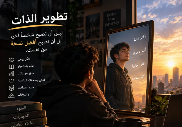 تطوير الذات  بالذات