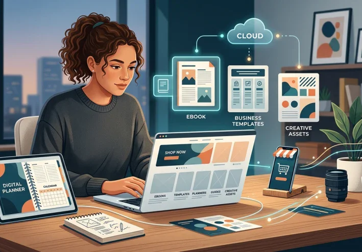 هل يمكنك بيع منتج رقمي أكثر من مرة؟ 7 أفكار لمنتجات تصنعها وتطورها أونلاين