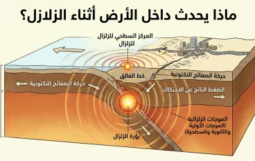 ماذا يحدث داخل الأرض أثناء الزلازل؟