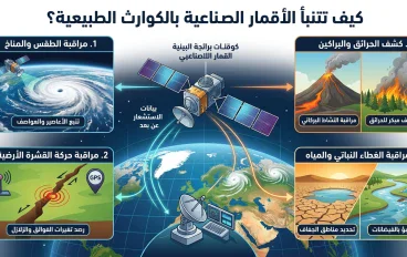 كيف تتنبأ الأقمار الصناعية بالكوارث الطبيعية؟
