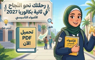 تحميل كتاب الأضواء تأسيس ثانية بكالوريا 2027 PDF | شرح وتدريبات اللغة العربية للترم الأول