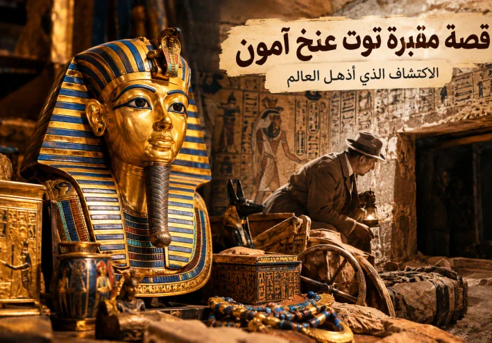 قصة مقبرة توت عنخ آمون.. الاكتشاف الذي أذهل العالم