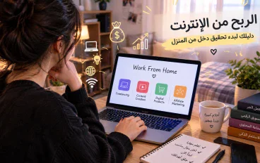 الربح من الإنترنت: طرق حقيقية لبدء تحقيق دخل من المنزل
