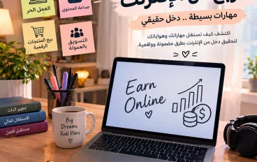 طرق متنوعة للربح من الإنترنت للمبتدئين