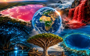 اغرب 10 اشياء على كوكب الأرض لن تصدق انها موجوده!!