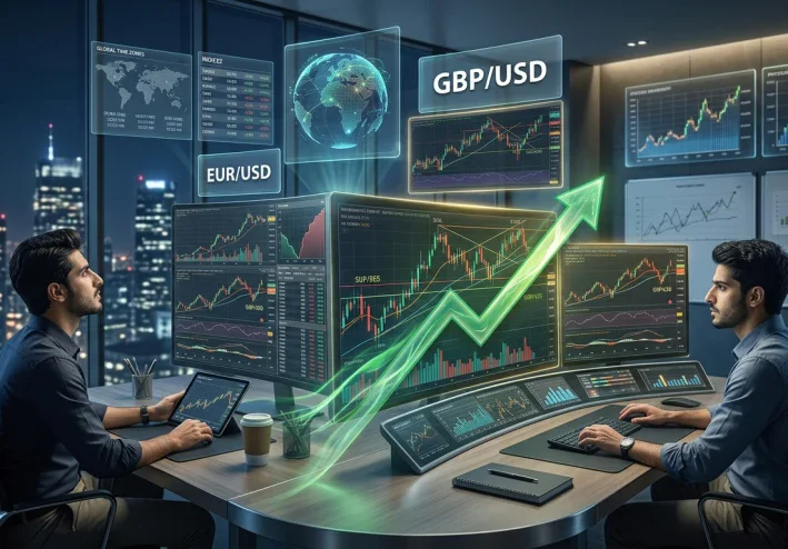 أساسيات تداول العملات: دليلك الشامل لفهم سوق الفوركس والبدء بطريقة صحيحة