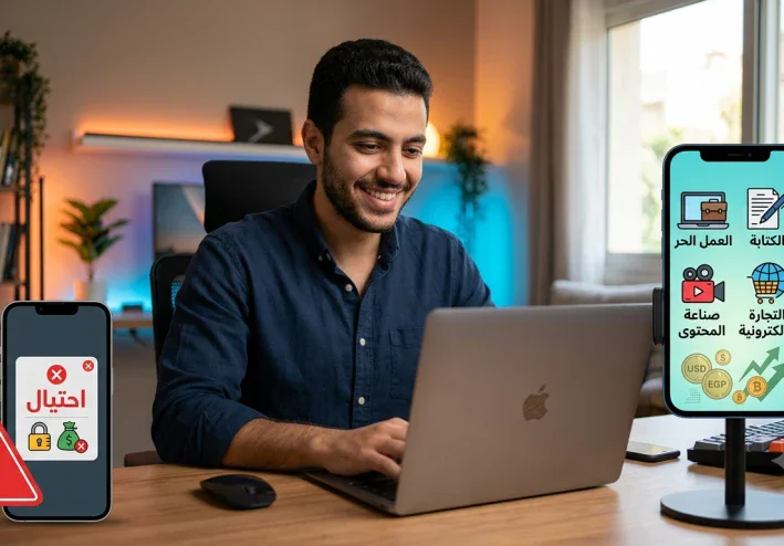 "تابع" افضل طرق الربح من الإنترنت للمبتدئين: دليل عملي للبدء بأمان وتحقيق دخل حقيقي