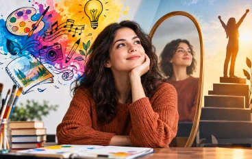 كيف يمكن للإبداع أن يعزز ثقة الإنسان بنفسه؟