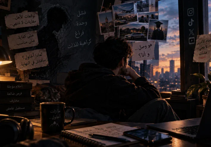 هل نحن فاشلون فعلاً، ام اننا تعلمنا ان نرى انفسنا كذلك؟
