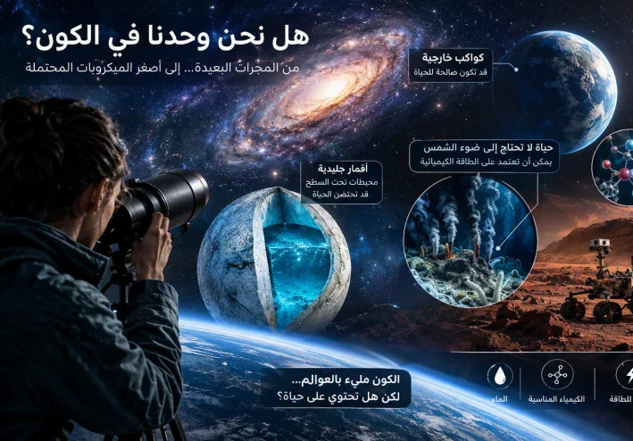 هل يمكن أن توجد حياة في مكان آخر غير الأرض؟
