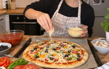 How to Make Homemade Pizza 🍕