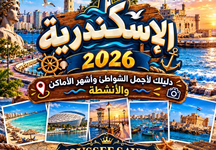 🏖️ الإسكندرية 2026.. دليلك لأجمل الشواطئ وأشهر الأماكن والأنشطة
