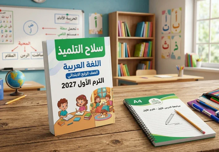 تحميل كتاب سلاح التلميذ اللغه العربية رابعة ابتدائي ترم أول 2027