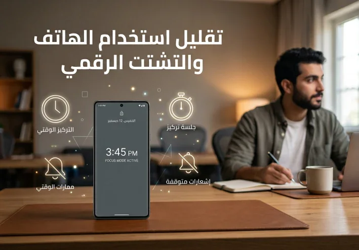 تقضي وقتًا طويلًا على هاتفك؟ أفضل التطبيقات لتقليل الاستخدام والتشتت الرقمي