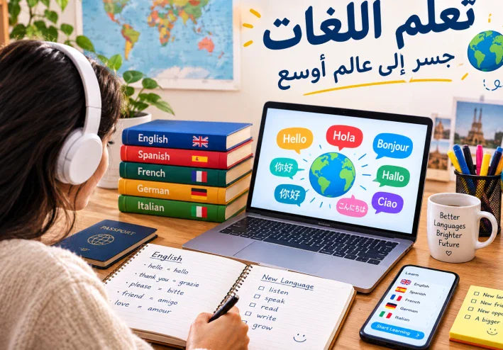 كيف تتعلم لغة جديدة بنجاح وتتكلم بطلاقة بدون تعقيد